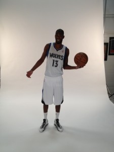 Corey Brewer's Media Day