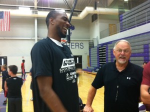 Corey at his Portland Tennessee camp