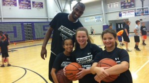 Corey at his Portland Tennessee camp