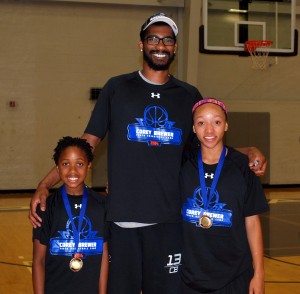 Portland, Tennessee basketball camp on July 12, 2014