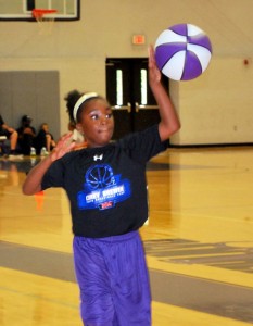 Portland, Tennessee basketball camp on July 12, 2014