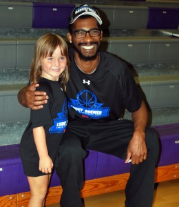 Portland, Tennessee basketball camp on July 12, 2014