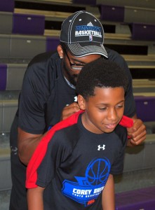 Portland, Tennessee basketball camp on July 12, 2014