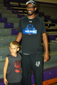 Portland, Tennessee basketball camp on July 12, 2014