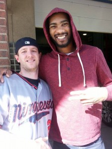 Corey Brewer & Justin Dittel